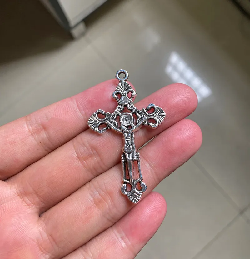 Egypte rijk Mobiliseren 12Pcs Jezus Christus Keltisch Kruis Diy Handgemaakte Hanger Ketting  Sleutelhanger Accessoires Charmes Bevindingen Sieraden Makeing  Levert|Amulet| - AliExpress