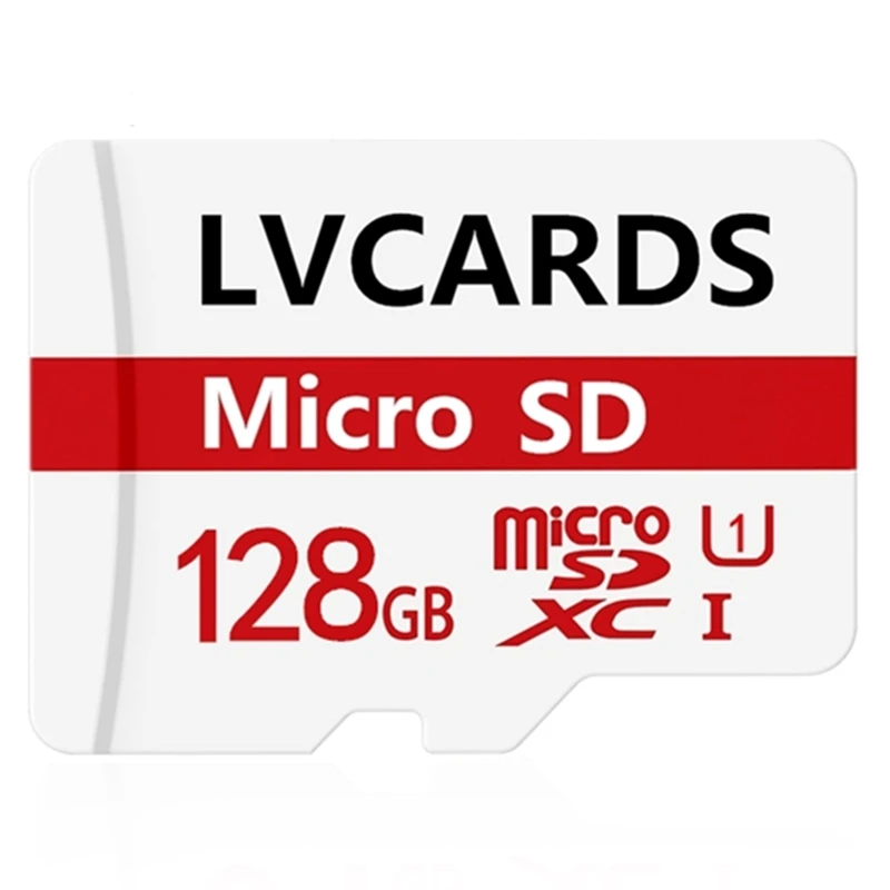 LVcards5 Micro sd карта 32 Гб класс 10 64 Гб/128 Гб класс 10 UHS-1 флэш-карта памяти TF Micro sd карта s 256 ГБ UHS-3 для смартфона F9 - Емкость: 128GB Class10