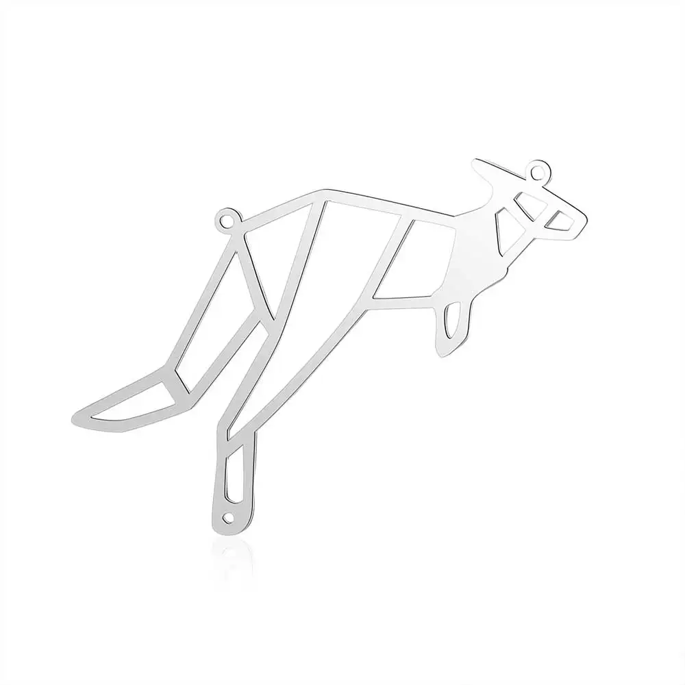 5 шт./лот,, нержавеющая сталь, Ночная Сова, лист Феникс, кенгуру, сделай сам, соединитель, Очаровательные Подвески,, подвеска для ожерелья