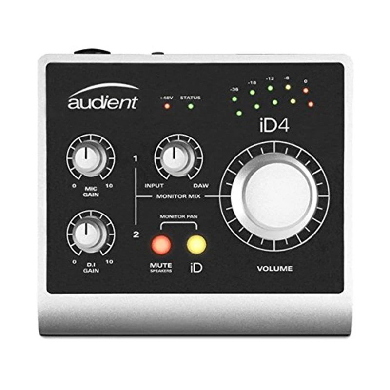 Audient ID4 High Performance USB Audio Interface 2 in out portable recording and mixing sound card | Электроника