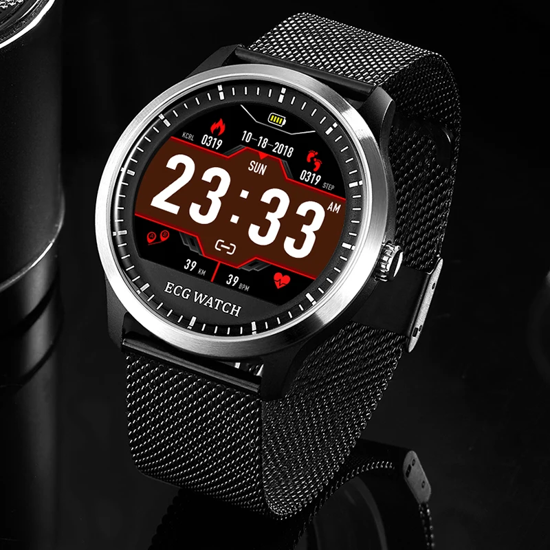 LIGE New Bluetooth Smart Watch Men ECG PPG HRV Heart Rate Blood Pressure Monitor IP68 Waterproof Smart Bracelet Sport watches