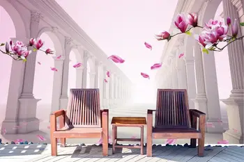 

[Self-Adhesive] 3D Falling Petals 3188 Wall Paper mural Wall Print Decal Wall Murals