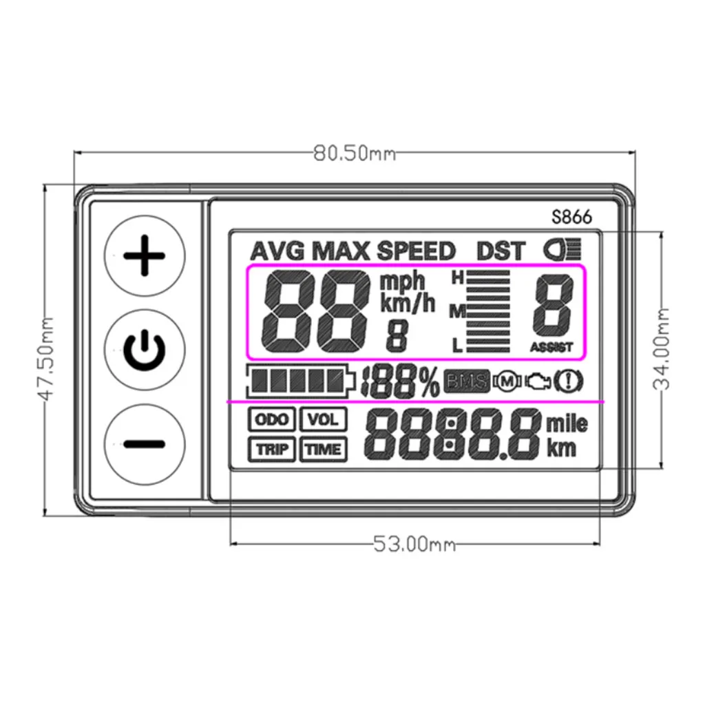 Motor Controller 24v 48v Lcd Display Panel Meter Electric Bicycle Scooter Controller Kit Size 24v 36v 48v 350w Electric Bicycle Accessories Aliexpress