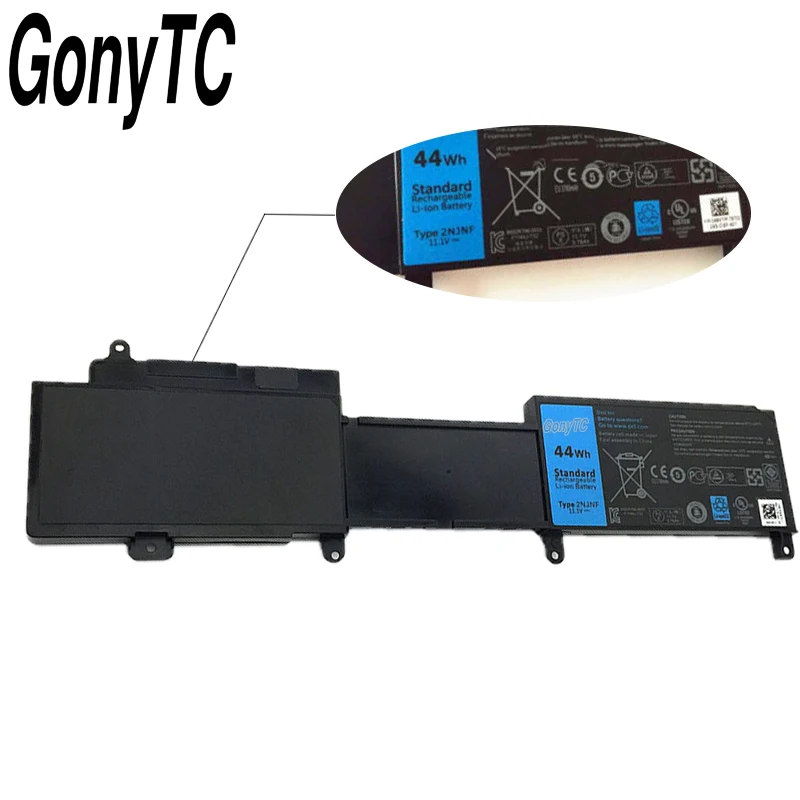 Аккумулятор GONYTC 2NJNF для ноутбука DELL Inspiron 14Z-5423 15Z-5523 ультрабук 2NJNF 8JVDG T41M0 TPMCF 11,1 V 44WH