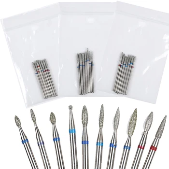 

7PCS/Lot Nail Drill Bits Set Electric Milling Cutter Machine Pedicure Nail Files Manicuring Gel Polish Remover Buffer Nail Tool