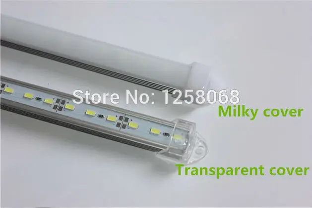Fanlive 30 шт./лот 72 светодио дный 5630 SMD 20 Вт/м светодио дный автомобиля трубы для потолка бар света Dc12v Dc24v Жесткий Газа потолок лампы натуральный