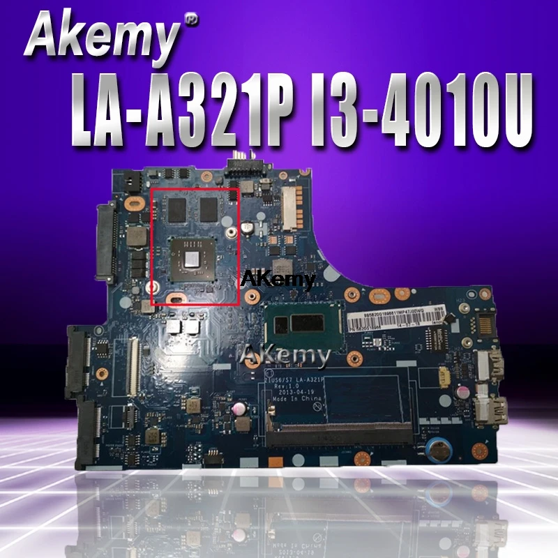 

Akemy Lenovo S410 m40-70 s40-70 notebook PC motherboard la-a321p motherboard cpu.i3 4010U hd8570m 1G 100% Test OK