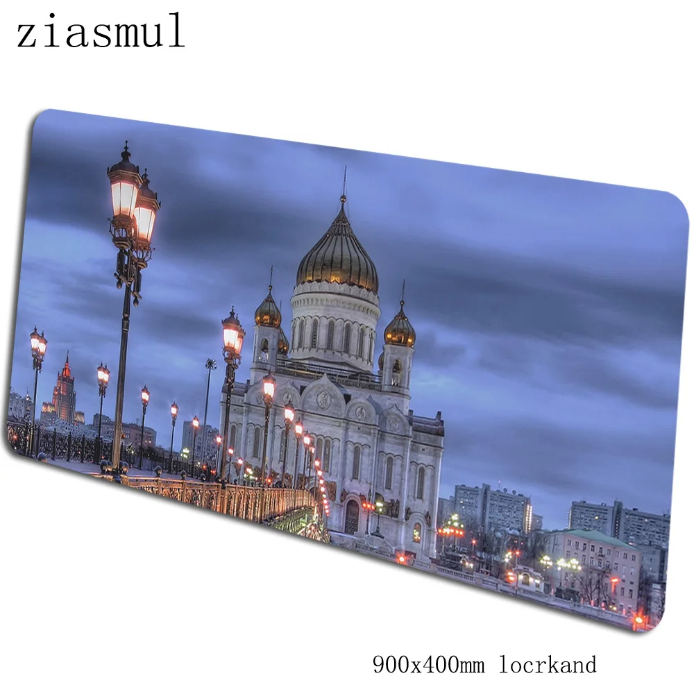 Коврик для мыши Cathedral,, коврик для мыши для геймера 900x400x3 мм, большой коврик для мыши, эргономичный гаджет, офисный стол, коврики - Цвет: pattern 1