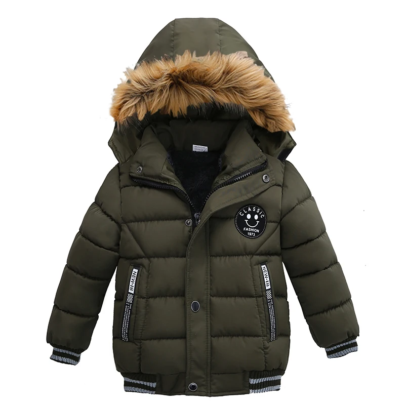 Thick Warm Coat 2 - 6 Years Light Hooded Outerwear