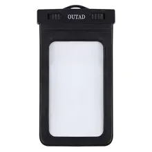 Environmental Protection PVC Waterproof Protective Cover Case Bag for 5.5 inch phone Outdoor Sports Swimming Diving