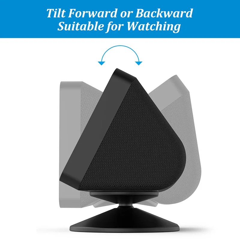 Plusacc-echo show 8用の磁気スタンド,回転チルト,調整可能な