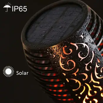 

Solar Eco-Friendly Waterproof Durable Solar Lawn Lamp Lawn Light Landscape Lights Garden Flickering Home