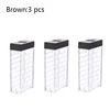 3 pcs brown color