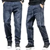 Men's Jeans Harlan Stitching Jeans Loose Hip Hop Baggy Denim Pants Men Cargo Trousers Size 28-44 1