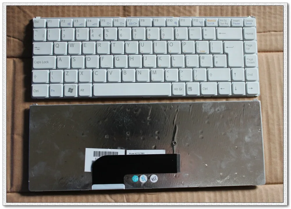 NEW UK Laptop Keyboard FOR Sony VAIO VGN-N38E / W PCG-7Y1M VGN-N31S/ VGN-N31L VGN-N31M White K070278B1 | Компьютеры и офис