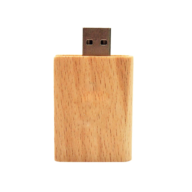 (10 бесплатных логотипов на заказ) Кленовая древесина usb флэш накопитель 4 ГБ 8 16 32 64