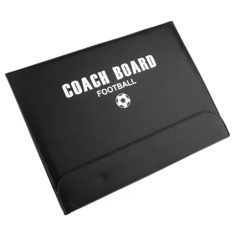 

Folding Football Soccer Coaching Tactical Board Binder With Pen Accessories