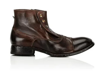 

Men's Retro Multiple Buckle Retro Ankle Boots-Black Friday Brogue Shoes Spring Vintage Classic Male Casual YK461