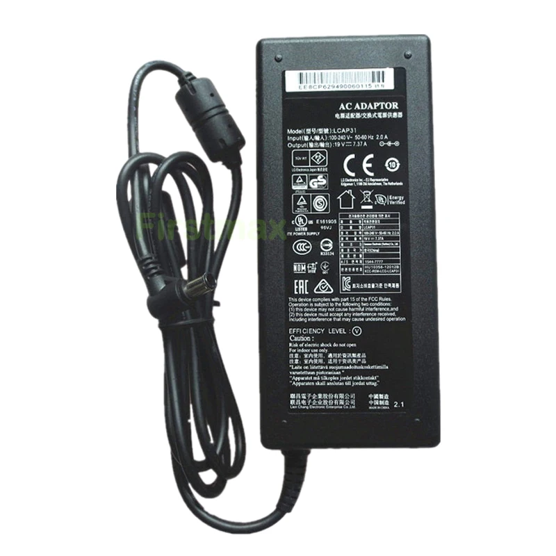 LG Ʈ ̵  LED AC   , LG 34UM94 34UM95 34YM95C 34UM94-PD 34UM95-P, 34 ġ, 19V, 7.37A, 140W, LCAP31