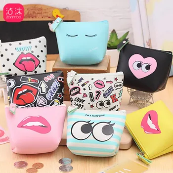 

2020 New Style Burst Sell Modern Girl Pu Creative Wallet Fashion Waterproof Coin Bag Key Storgage Bag