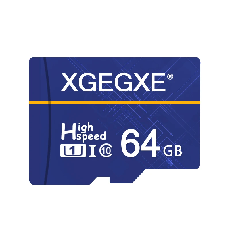 XGEGXE 32 Гб карта памяти 64 ГБ T флэш-карта будущее синий 8 Гб класс 10 UHS-1 16 Гб флэш-карта U1 мини-карты Высокая скорость для телефона - Емкость: 64 ГБ