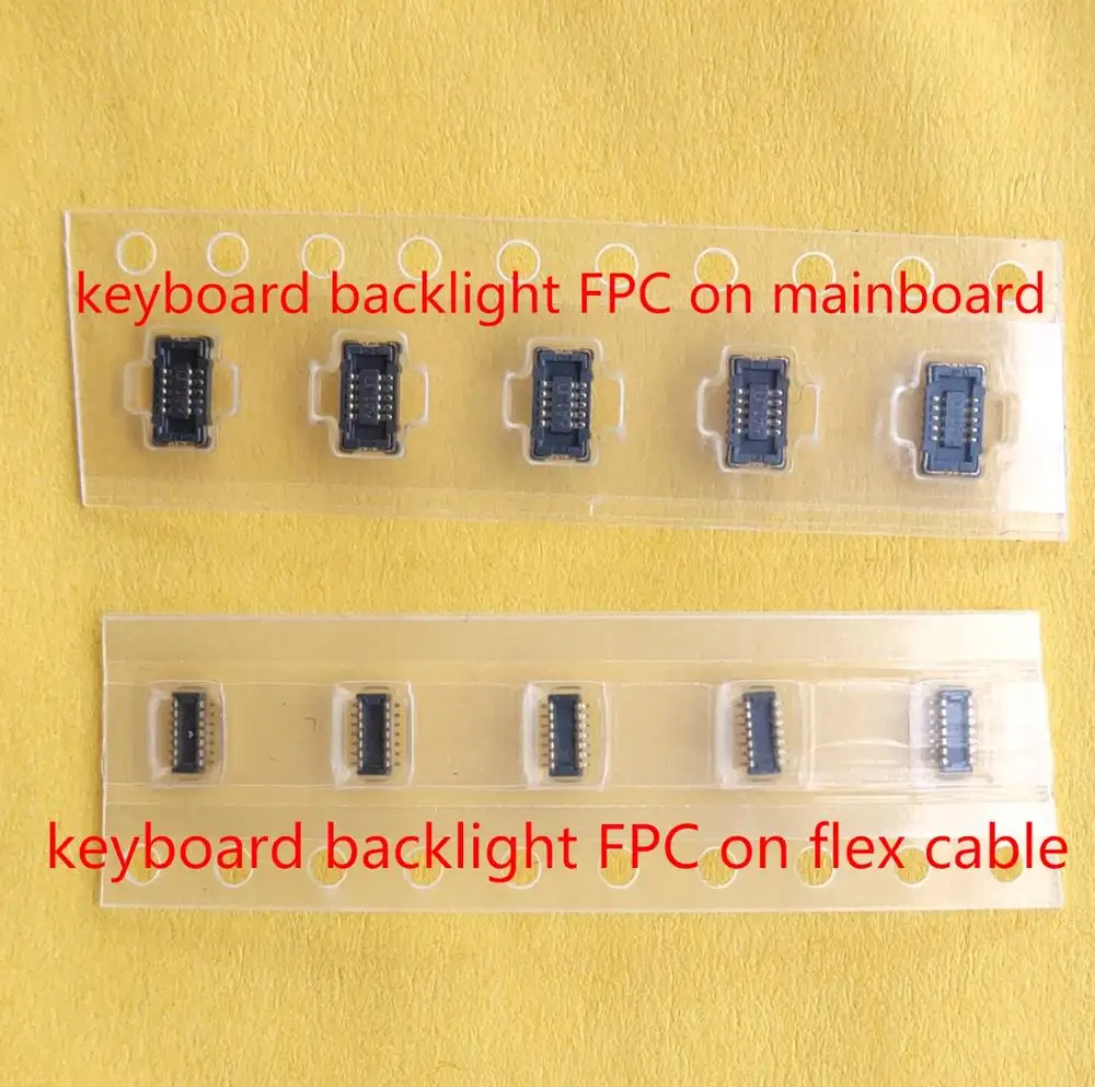 5 шт./лот для MacBook Pro Retina 13 &quotA1502 820 3536 J4915 клавиатура с подсветкой разъем FPC контакт
