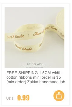 Booksew 1,5 см ширина Zakka одежды хлопчатобумажные ленты линейка ручной работы дизайн этикеток метр Швейные аксессуары DIY Одежда Ремесло