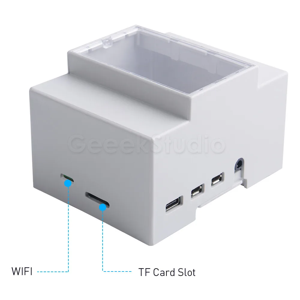 Пластиковый Чехол для Raspberry Pi 4B / 3 с радиатором отверткой 4/3 B + B|Аксессуары