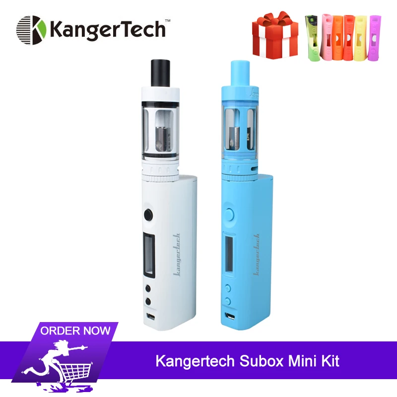 Kanger Subox мини стартовый набор электронных сигарет 50 Вт Kbox мини бокс мод с 4,5 мл Subtank мини атомайзер VS люкс S