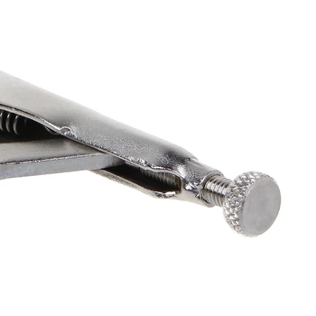 

5 Inch Locking Pliers Ground Mouth Straight Jaw Lock Vise Grip Clamp Hand Tools