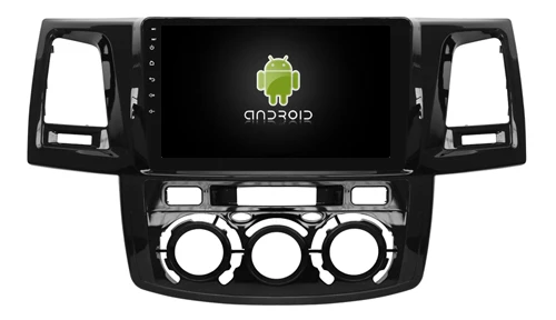 Автомобильная Мультимедийная система Pie OS 9 дюймов Android 0 GPS радио для Toyota Hilux 2012-2015