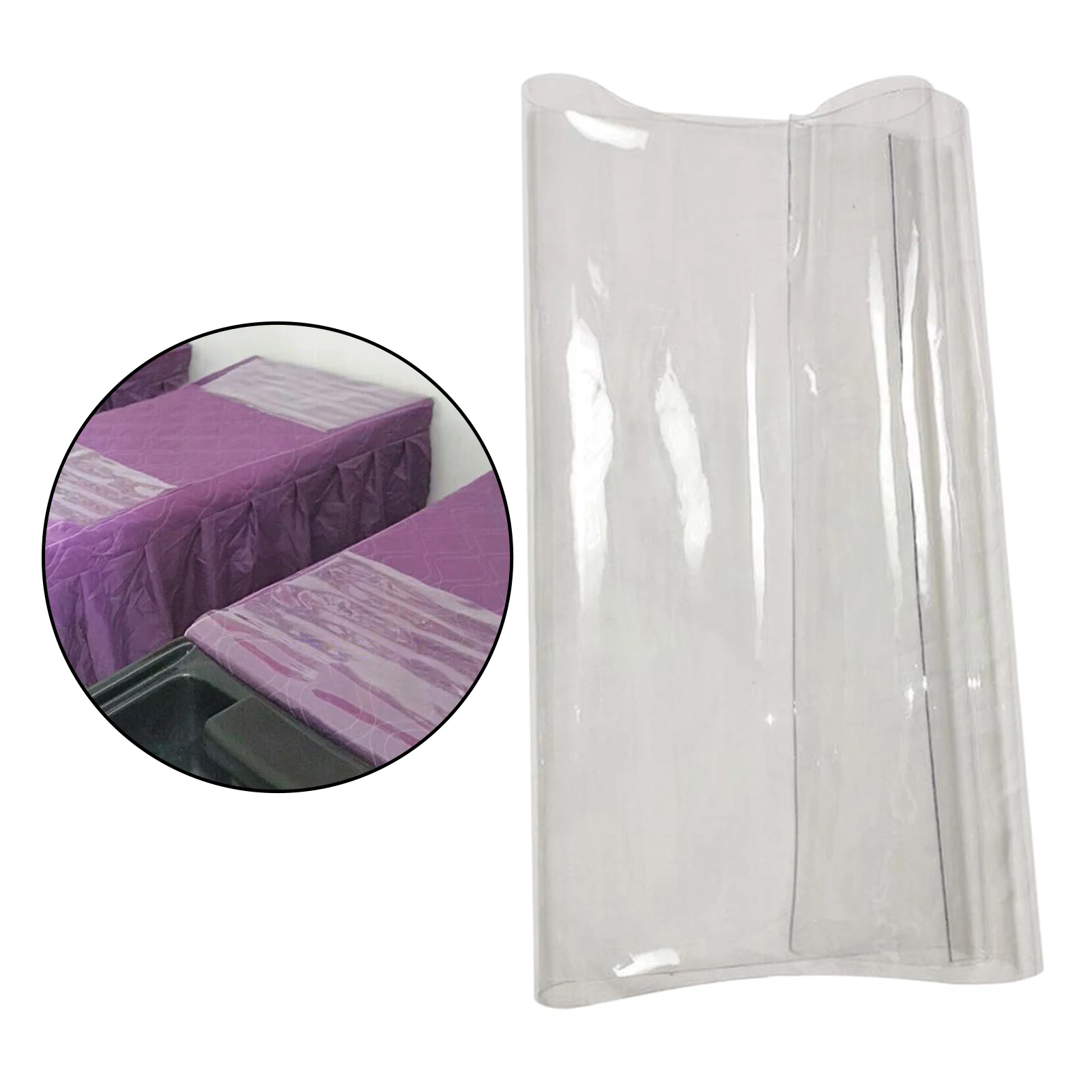 Transparent Waterproof Shampoo Bed Pads for Hairdressing Tattoo Salon Barber Beauty Massage SPA  Bed Mat Tabletop Pad 
