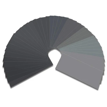 

BHTS-56Pcs Wet Dry Sandpaper 120 To 5000 Grit Assortment Abrasive Paper Sheets for Automotive Sanding