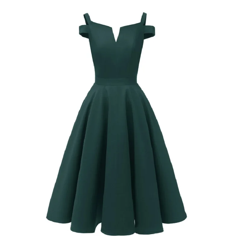 

new summer clothes for women plus size vintage dresses suspenders backless designer luxury pleated dress elegant dropshipping