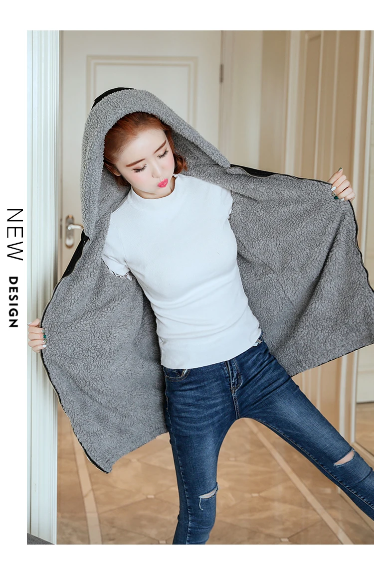 Г., Осень-зима, стиль, корейский стиль, овечья шерсть джинсовое пальто для студентов, большие размеры, хлопковая стеганая Одежда для девочек, хлопок