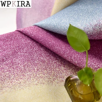 

pink purple striped bluckout curtains for living room Brown Mediterranean curtain for bedroom window curtains s086&30