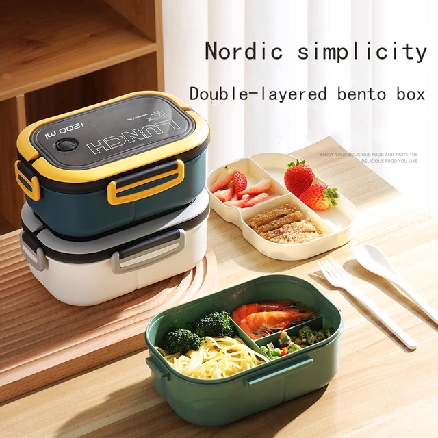 Stainless Lunch Boxes Portable Leak-proof Insulated Multi-layer Tableware  Students Bento Box Food Container Storage Gift - Lunch Box - AliExpress