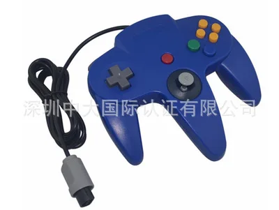 10 цветов для джойстика контроллера N64 - Цвет: Фиолетовый