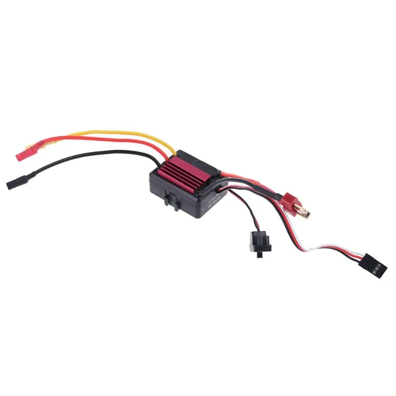 35A бесщеточный двигатель ESC водонепроницаемый 2-3S Lipo программируемый для 1/14 1/16 RC автомобиля