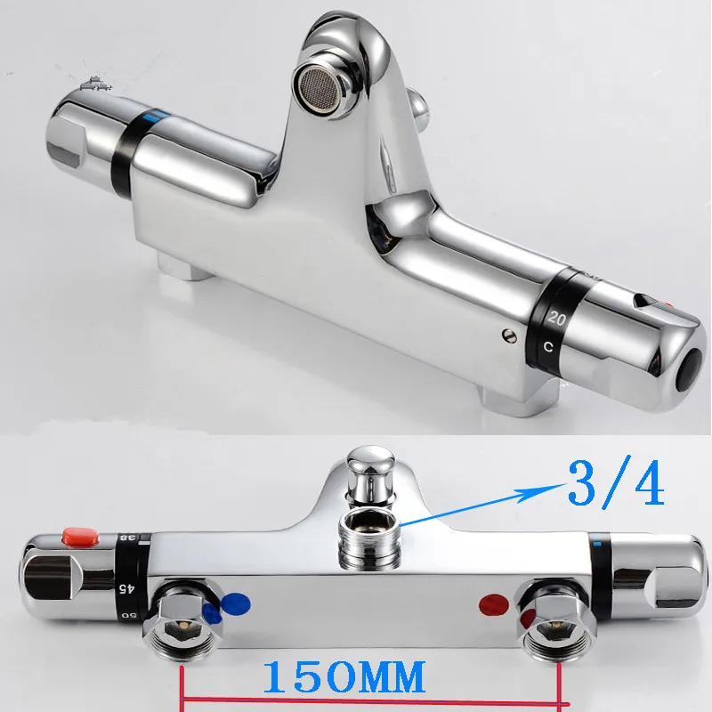 válvula de controle temperatura válvula mistura água quente e fria cromado