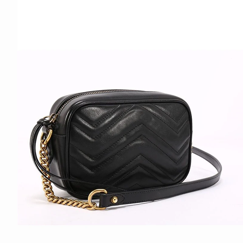 High Quailty Real Leather Marmont Small Shoulder Top Handle Bags Crossbody Women'sBags| | - AliExpress