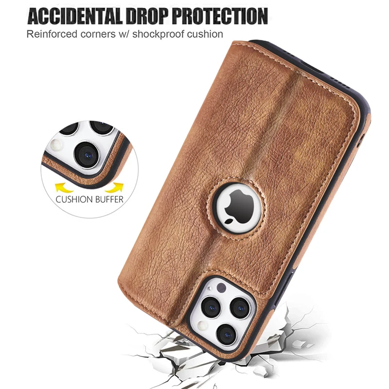 iphone 13 mini mobile phone cases For iPhone 13 Magnetic Flip Leather Business Phone Case For 12 13 11 Pro Max XR XS Max X 11 12 Soft Shockproof Bunper Back Cover iphone 13 mini case cheap