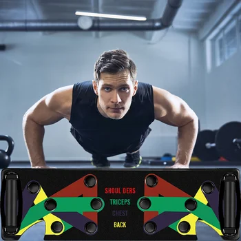 

Men Women Push Up Rack Board Comprehensive Fitness Exercise Stands Body Building Training System Home Gym Equipment 9 In 1