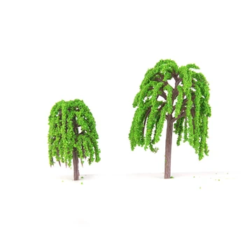 

Display Model Tree Kitchen Decoration Plastic Resin Green 3D Landscape