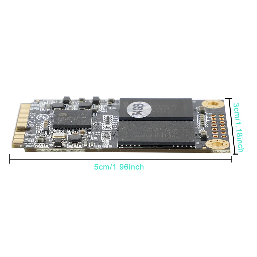 JUHOR MSATA SSD 60 ГБ 120 ГБ MSATA SSD 1 ТБ 2 ТБ для жесткого диска компьютера Внутренний твердотельный жесткий диск для hp ноутбук