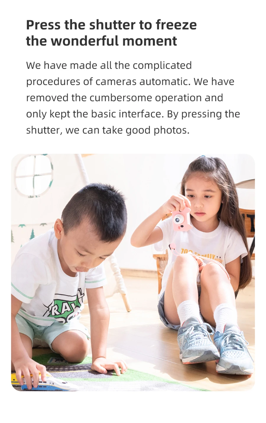 Photo Camera 2 inch Kids Digital Video Camera
