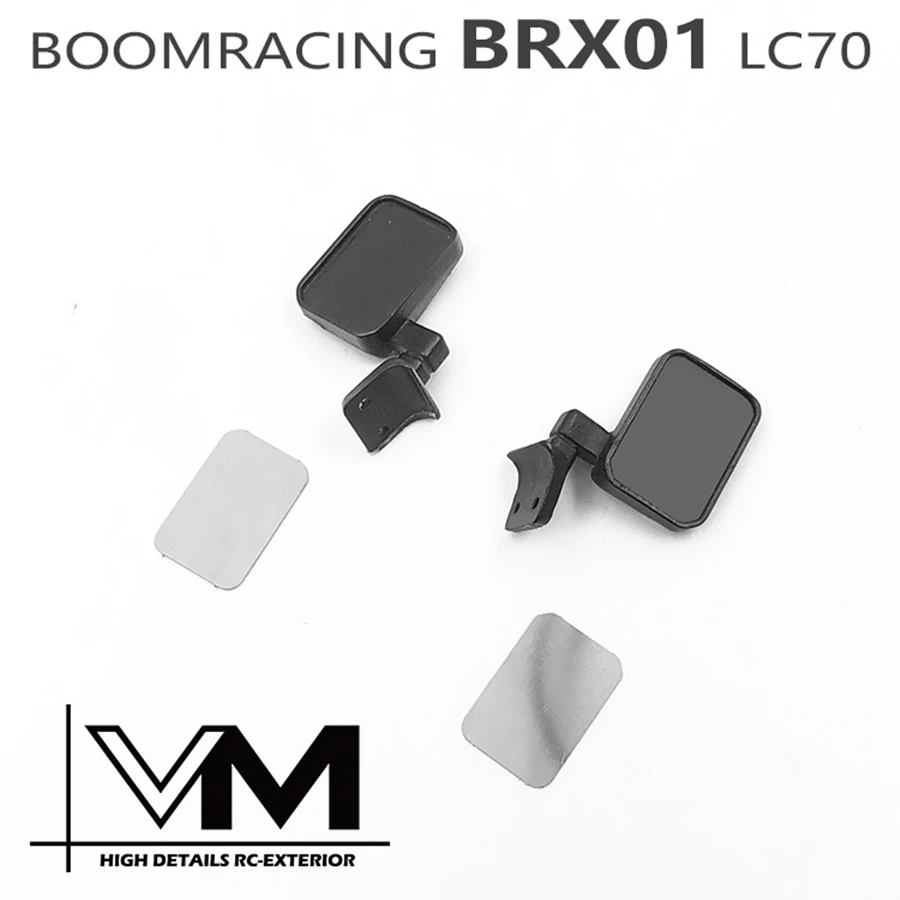 1/10 Rc модели автомобилей бумрейсинг KILLERBODY BRX01 LC70 резиновое зеркало заднего вида