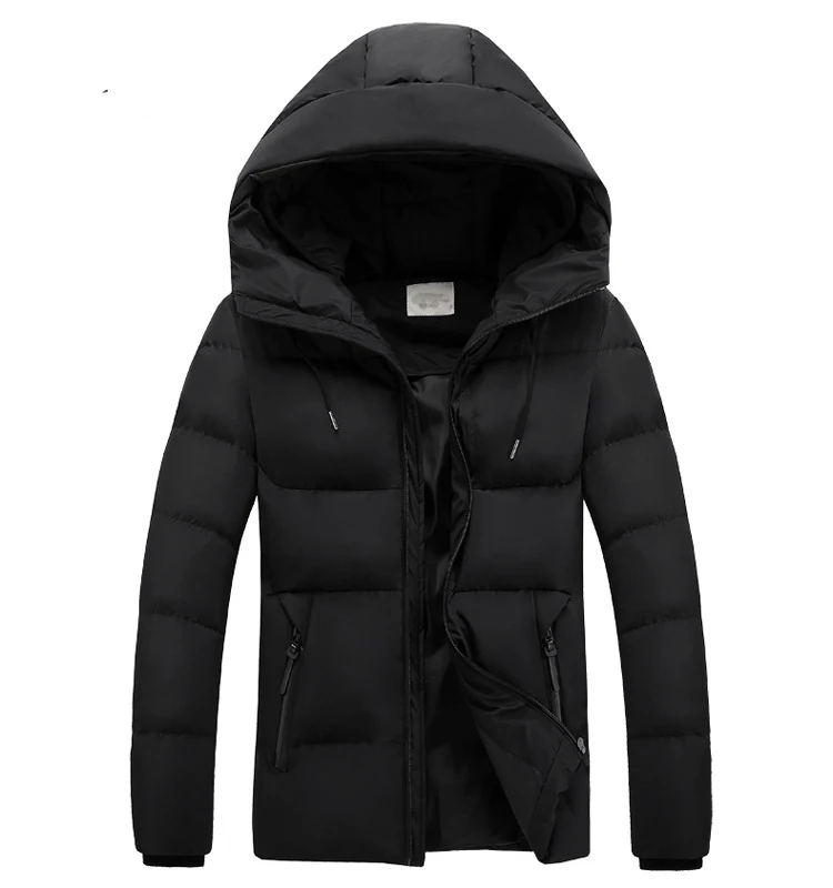 Mountainskin, зимняя мужская хлопковая куртка, Мужская повседневная короткая куртка с капюшоном, ветрозащитная стеганая куртка из хлопка, Мужская брендовая одежда SA817