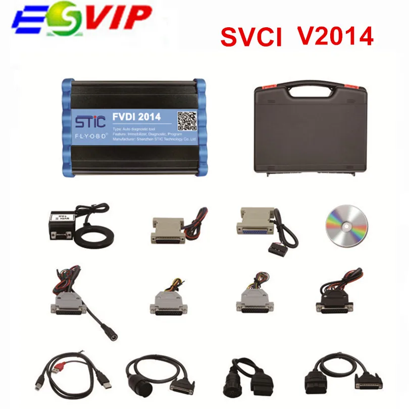 Лучшая цена FVDI полная версия SVCI 2014/2015/2018 включая 18 программного обеспечения ABRITES