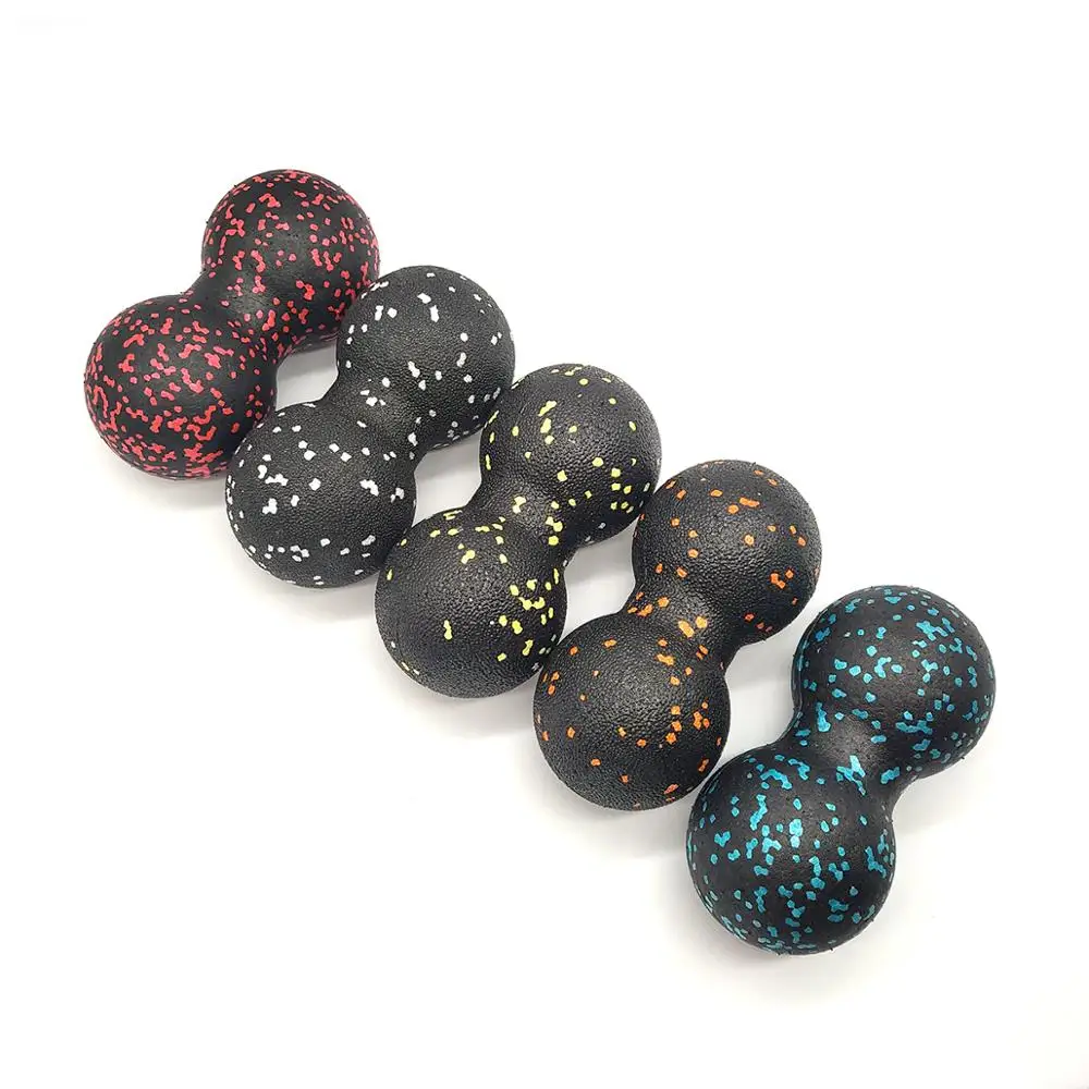 Peanut Massage Ball Set Lacrosse Ball Physical Trigger Point Therapy Myofascial Muscle Knots Yoga Crossfit Self Massage